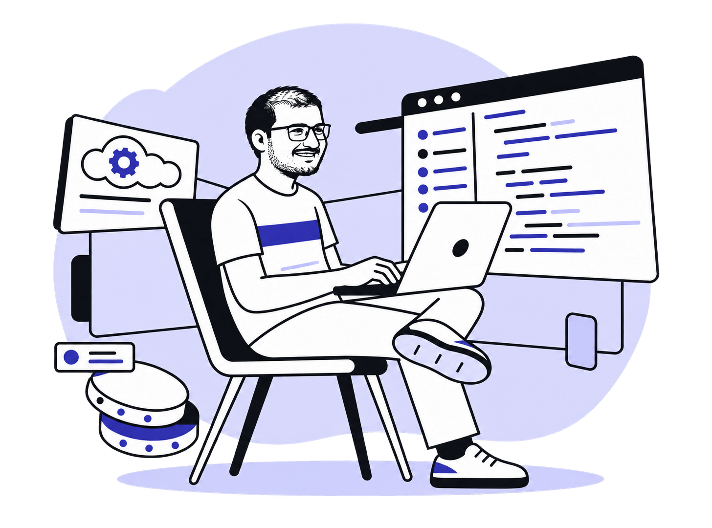 jenobix-developer-workspace-illustration jenobix-developer-workspace-illustration
