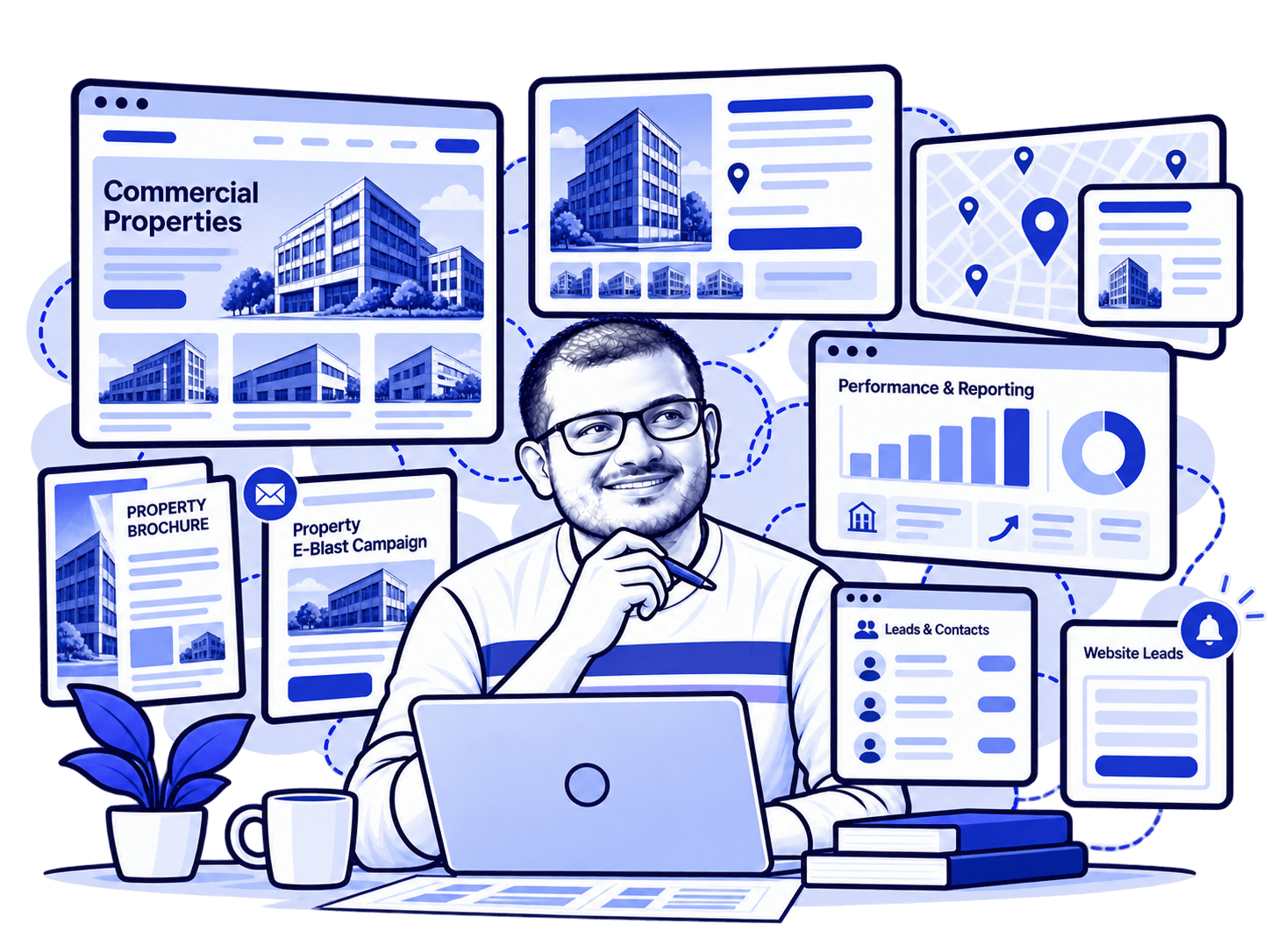 jenobix-commercial-real-estate-support-illustration